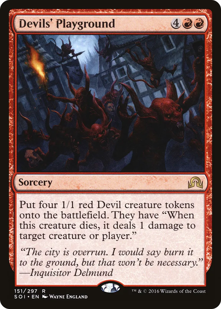Terrain de jeu des diables — Shadows over Innistrad — Magic: The Gathering