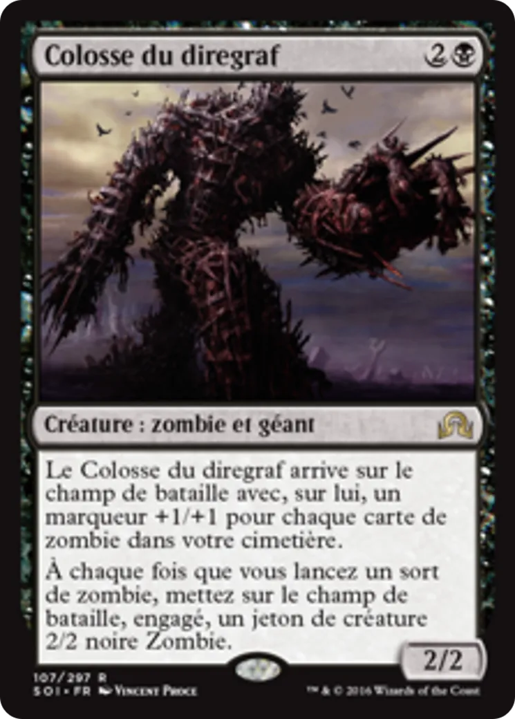 Colosse du diregraf — Shadows over Innistrad — Magic: The Gathering