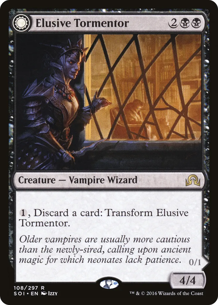 Persécutrice insaisissable // Brume insidieuse — Shadows over Innistrad — Magic: The Gathering