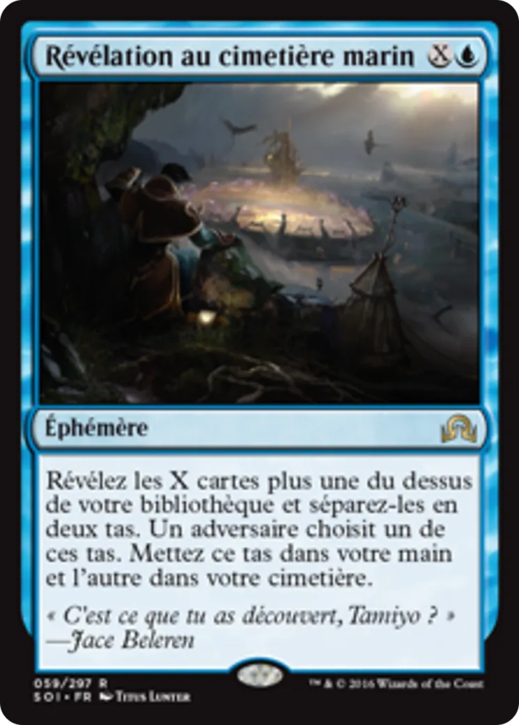 Révélation au cimetière marin — Shadows over Innistrad — Magic: The Gathering