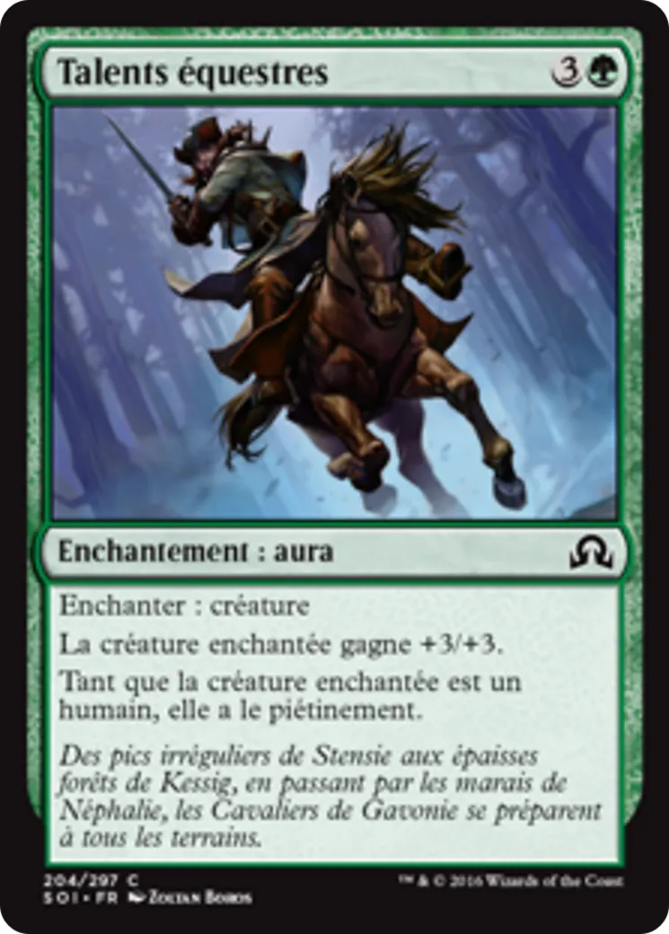 Talents équestres — Shadows over Innistrad — Magic: The Gathering