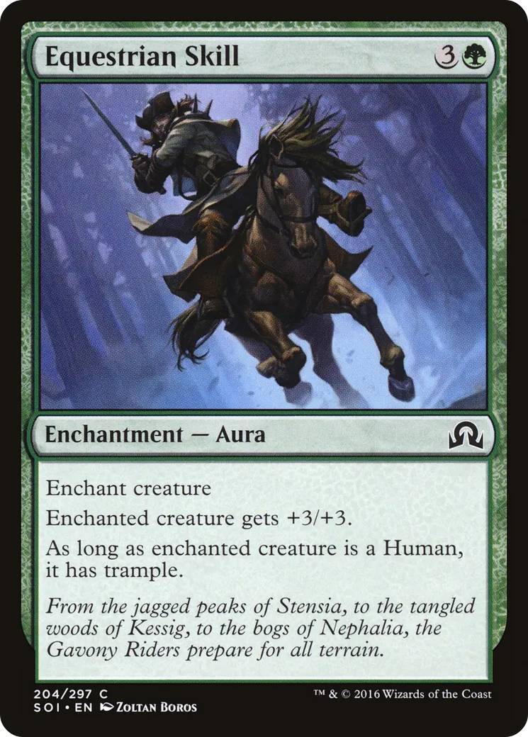 Talents équestres — Shadows over Innistrad — Magic: The Gathering