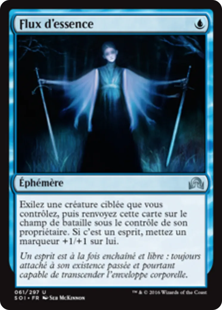 Flux d'essence — Shadows over Innistrad — Magic: The Gathering