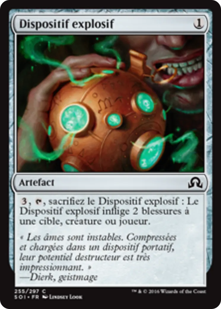 Dispositif explosif — Shadows over Innistrad — Magic: The Gathering