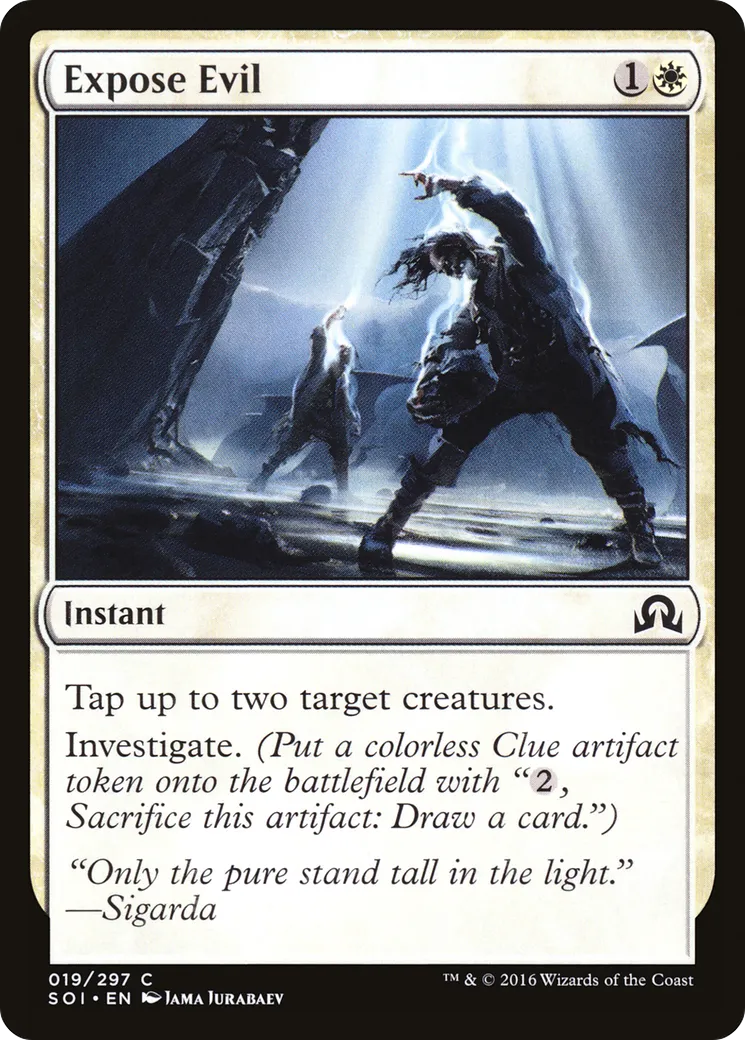 Révélation du mal — Shadows over Innistrad — Magic: The Gathering