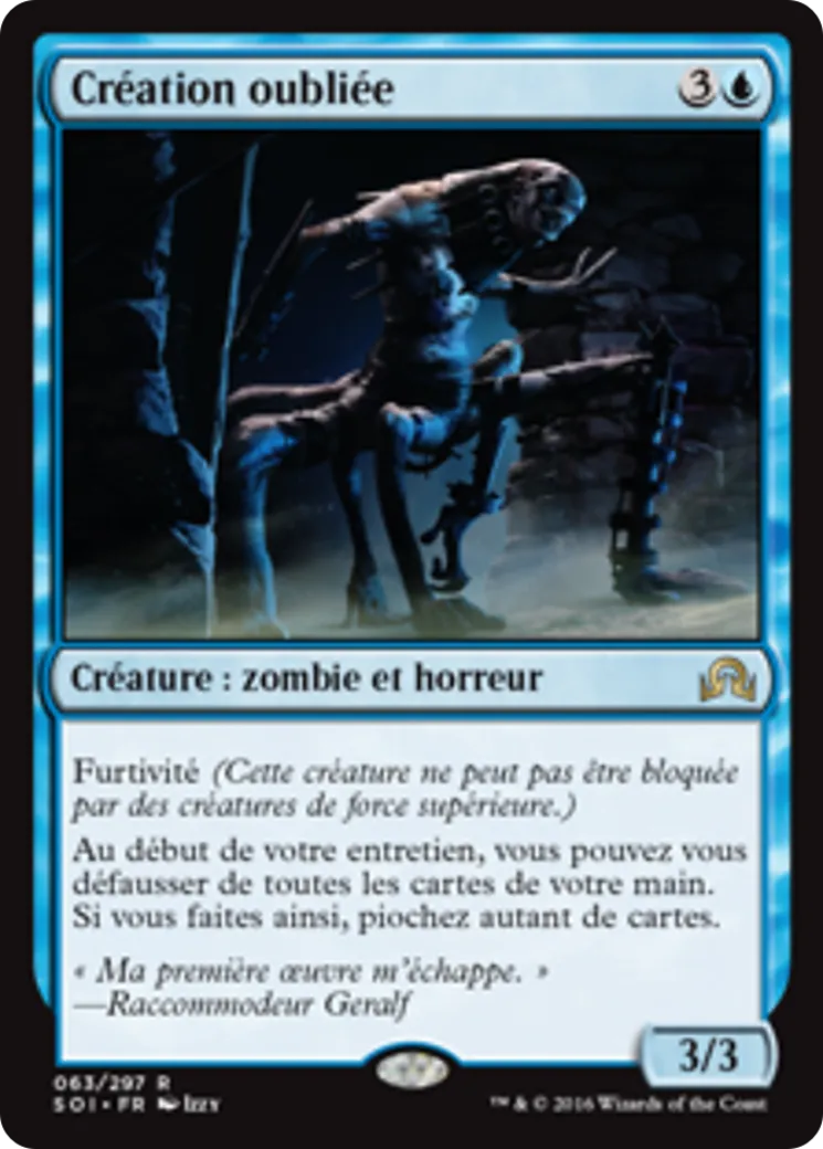Création oubliée — Shadows over Innistrad — Magic: The Gathering