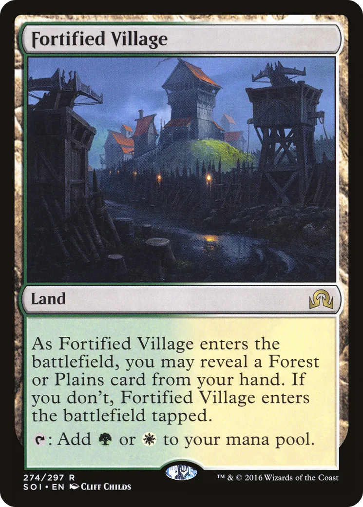 Fortified Village — Shadows over Innistrad — Magic: The Gathering