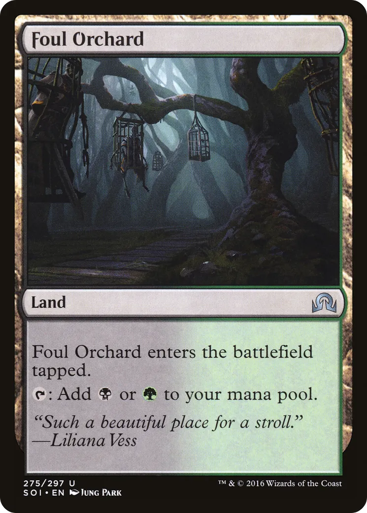 Foul Orchard — Shadows over Innistrad — Magic: The Gathering