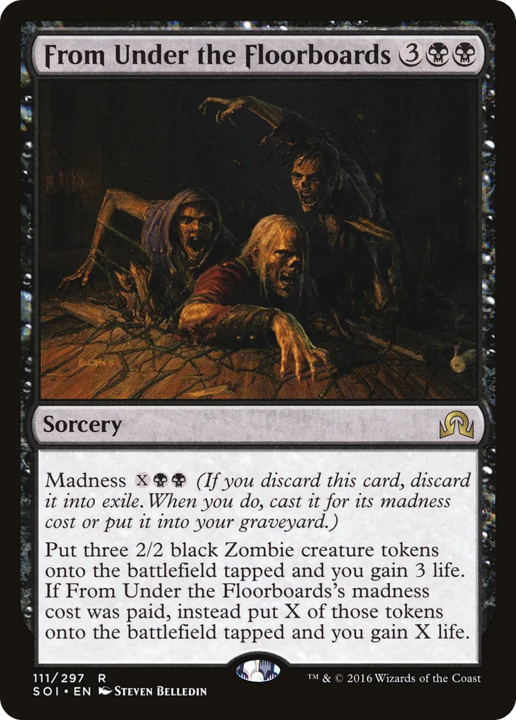 From Under the Floorboards — Shadows over Innistrad — Magic: The Gathering