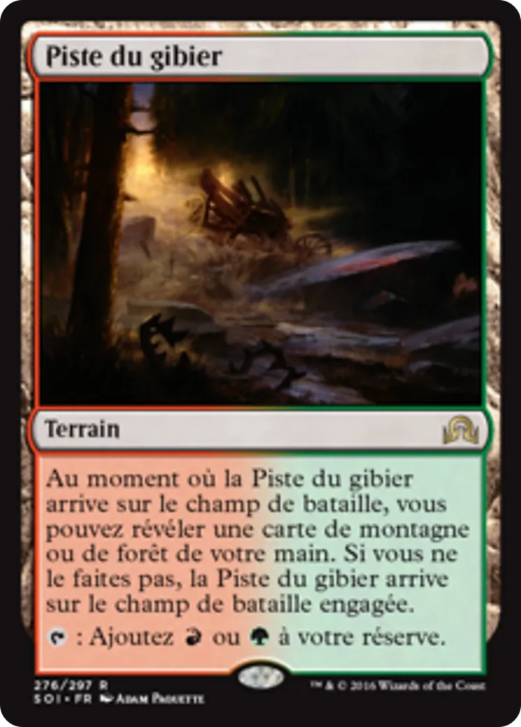 Piste du gibier — Shadows over Innistrad — Magic: The Gathering