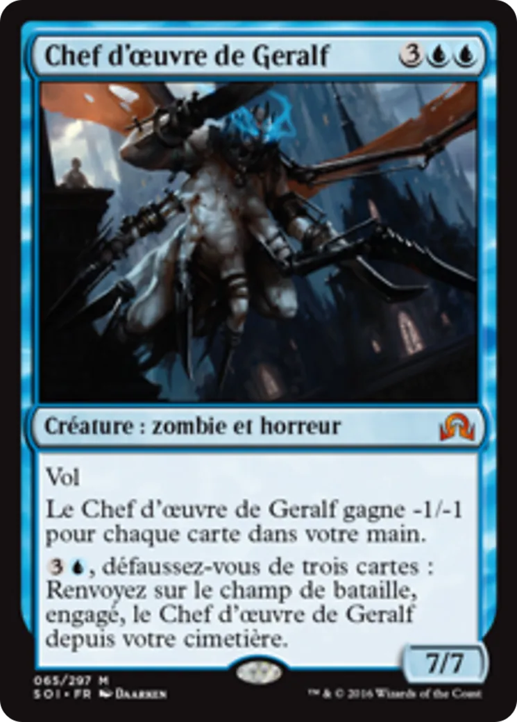 Chef d'œuvre de Geralf — Shadows over Innistrad — Magic: The Gathering