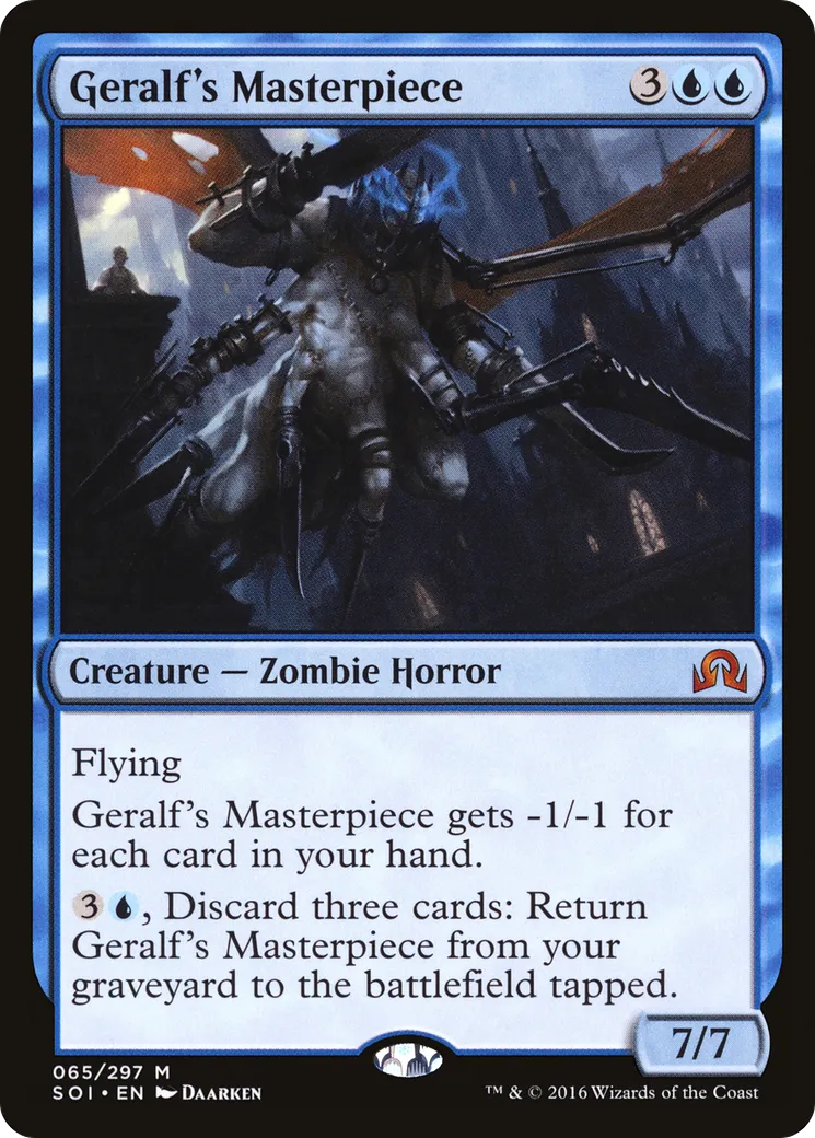 Geralf's Masterpiece — Shadows over Innistrad — Magic: The Gathering