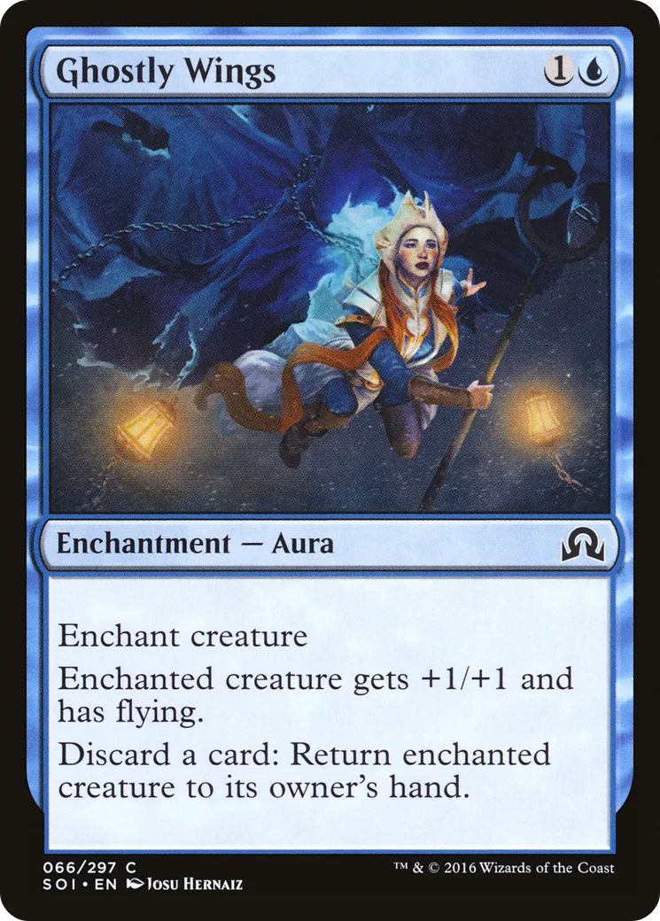 Ghostly Wings — Shadows over Innistrad — Magic: The Gathering