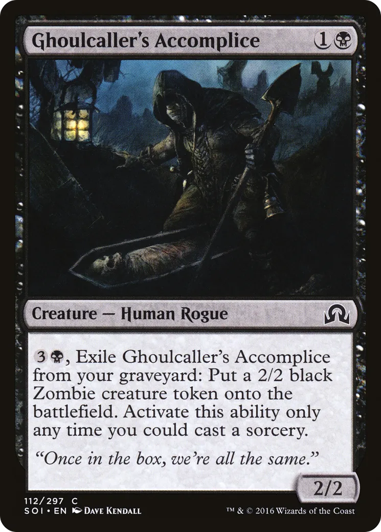 Complice du meneur de goule — Shadows over Innistrad — Magic: The Gathering