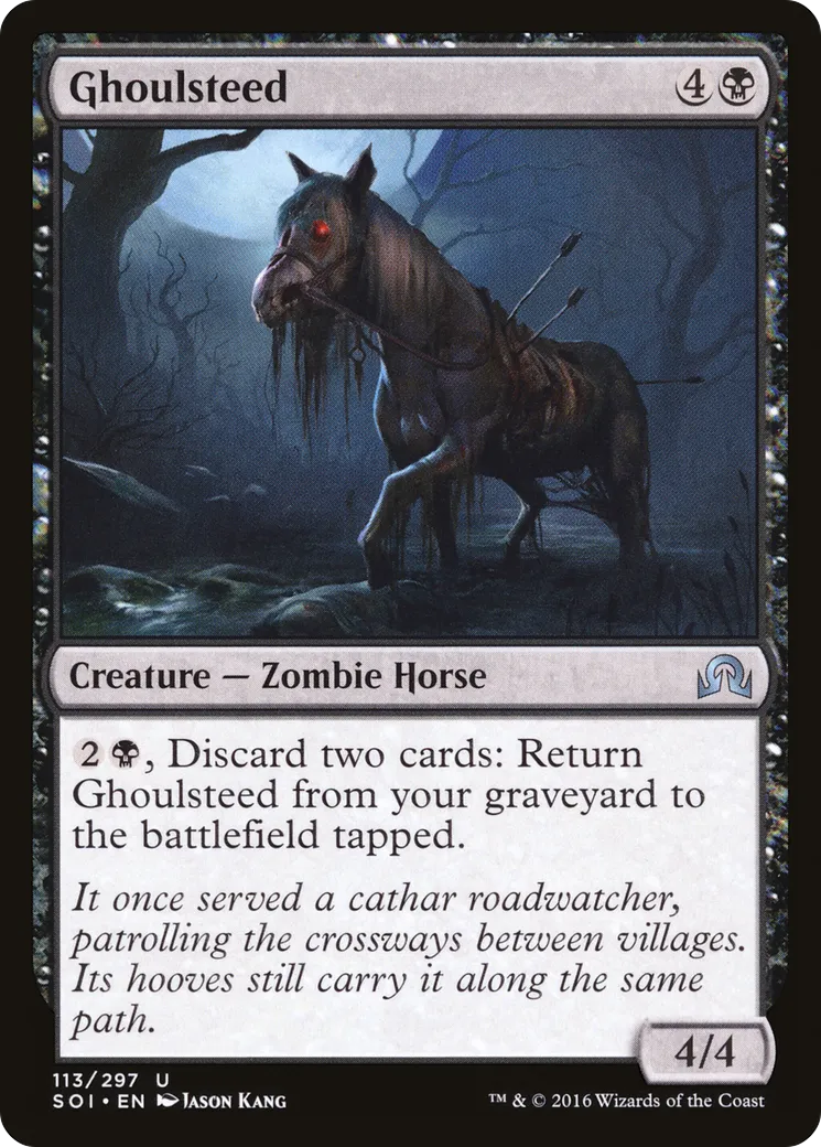 Ghoulsteed — Shadows over Innistrad — Magic: The Gathering