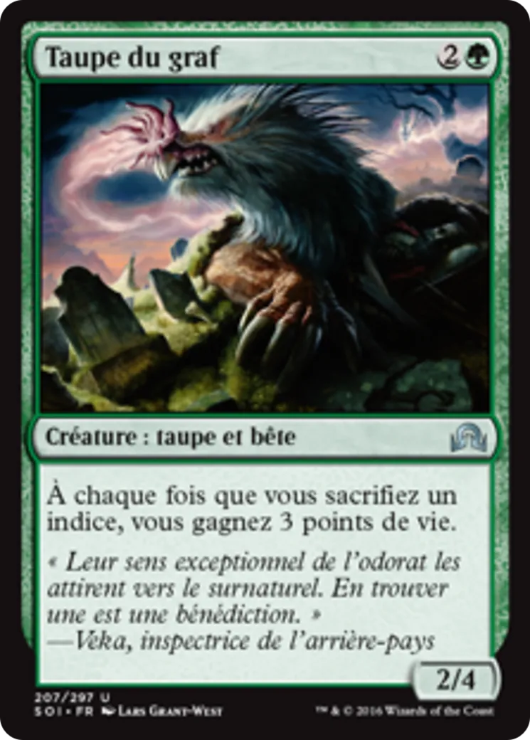 Taupe du graf — Shadows over Innistrad — Magic: The Gathering