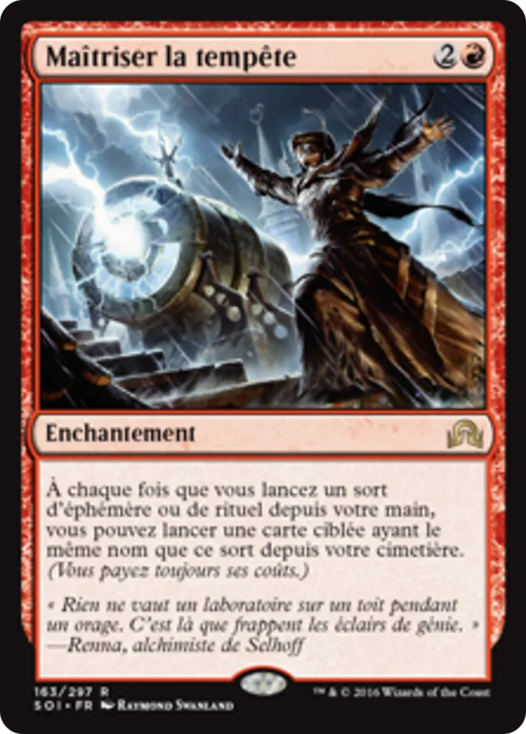 Maîtriser la tempête — Shadows over Innistrad — Magic: The Gathering
