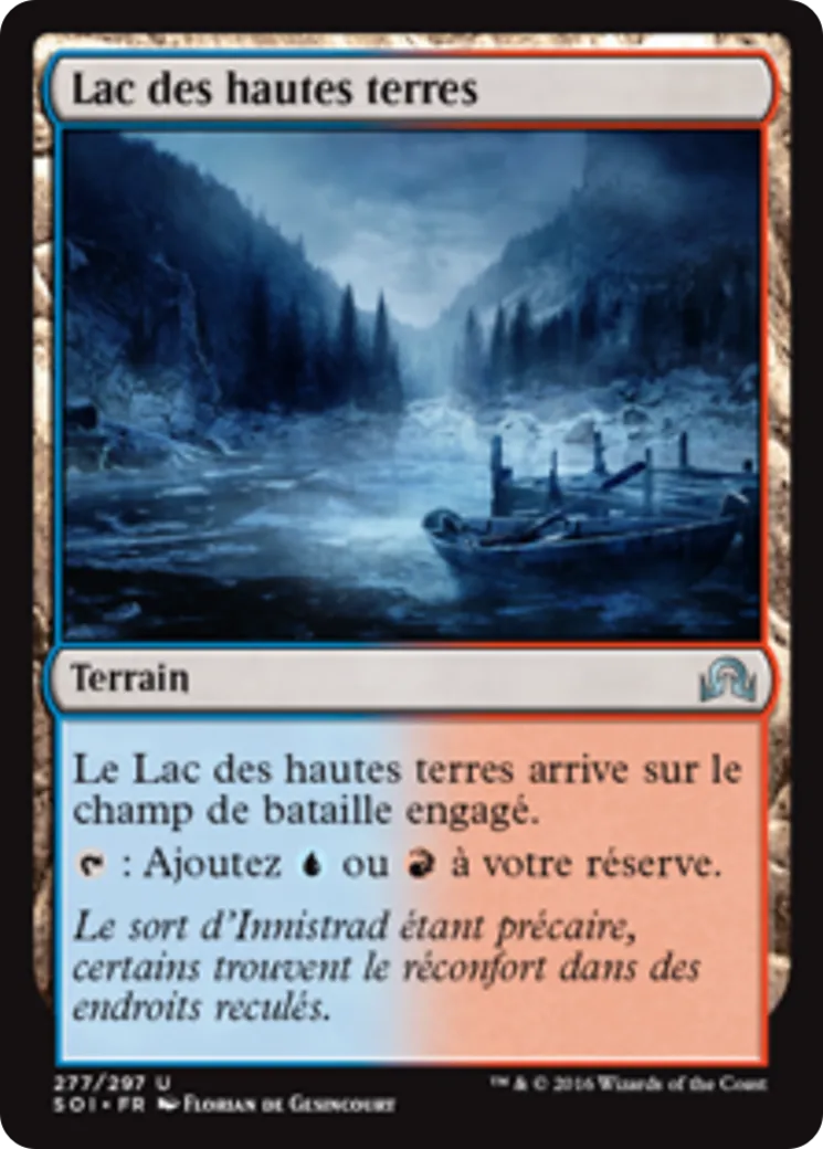 Lac des hautes terres — Shadows over Innistrad — Magic: The Gathering