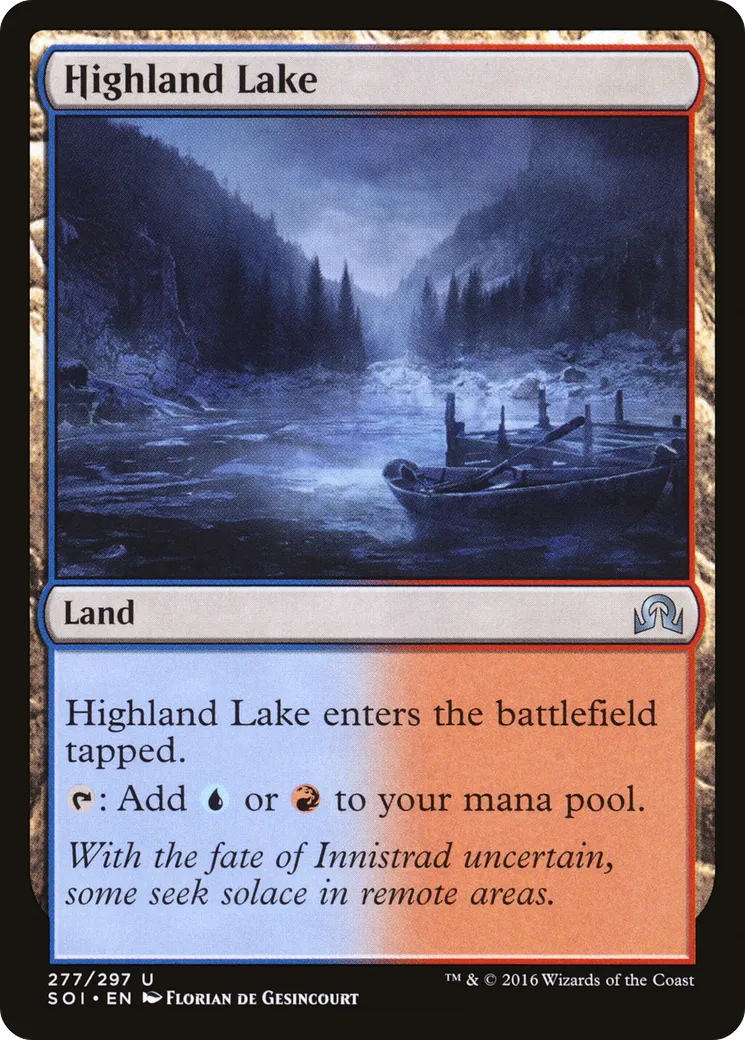 Lac des hautes terres — Shadows over Innistrad — Magic: The Gathering