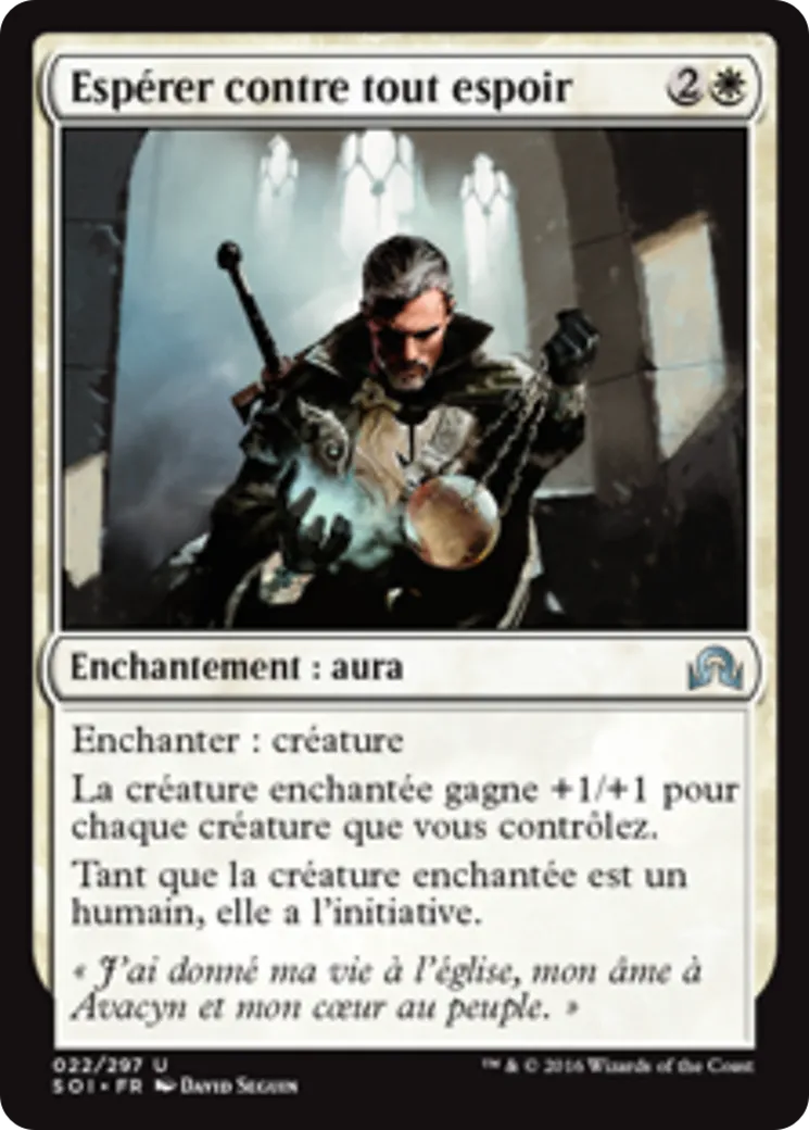 Espérer contre tout espoir — Shadows over Innistrad — Magic: The Gathering