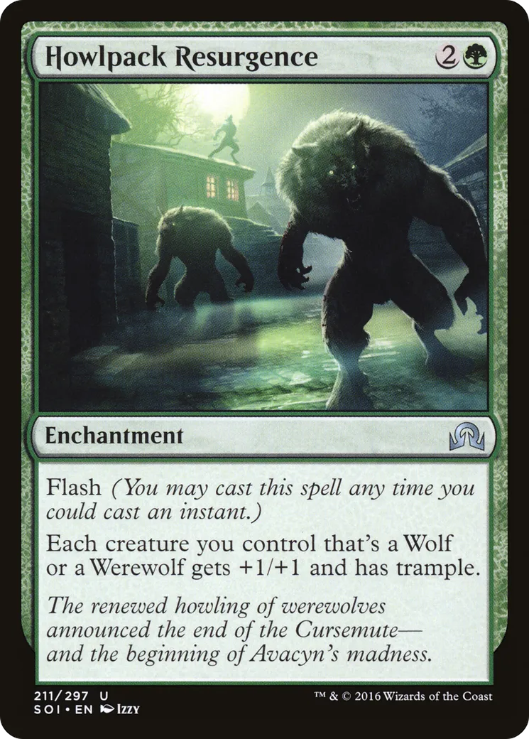 Howlpack Resurgence — Shadows over Innistrad — Magic: The Gathering