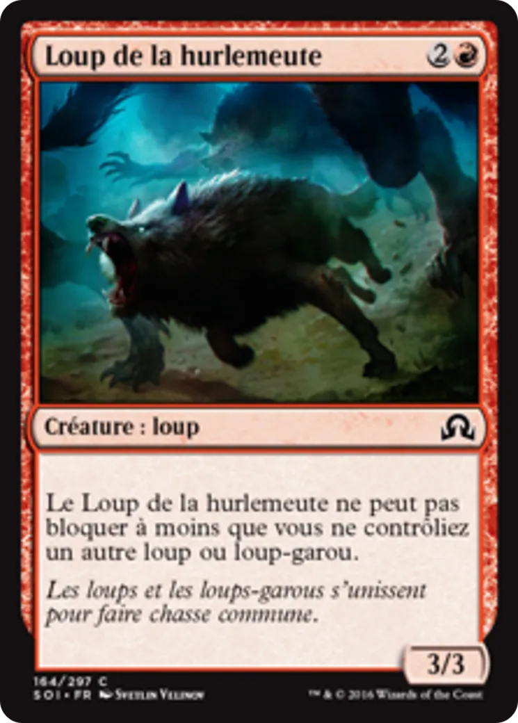 Loup de la hurlemeute — Shadows over Innistrad — Magic: The Gathering
