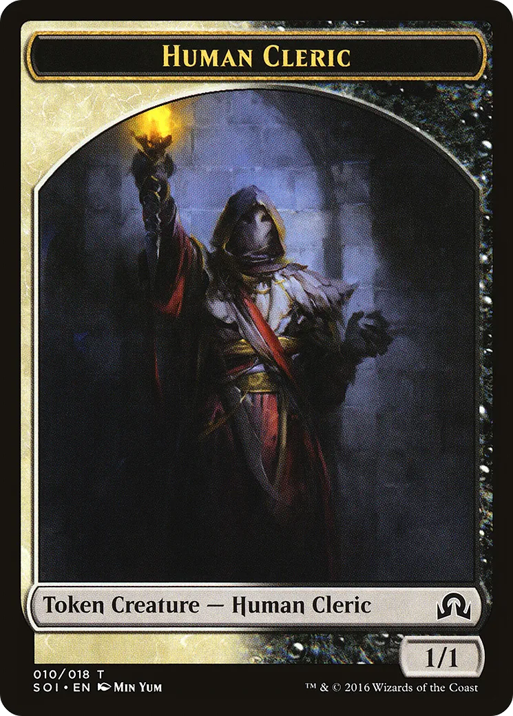 Human Cleric — Shadows over Innistrad — Magic: The Gathering