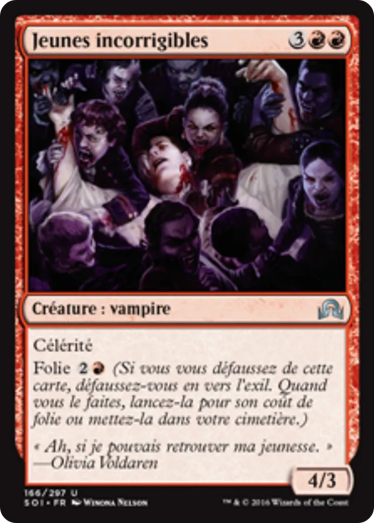 Jeunes incorrigibles from Shadows over Innistrad - Magic: The Gathering