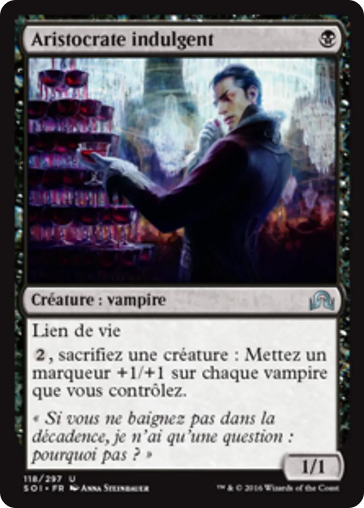 Aristocrate indulgent — Shadows over Innistrad — Magic: The Gathering