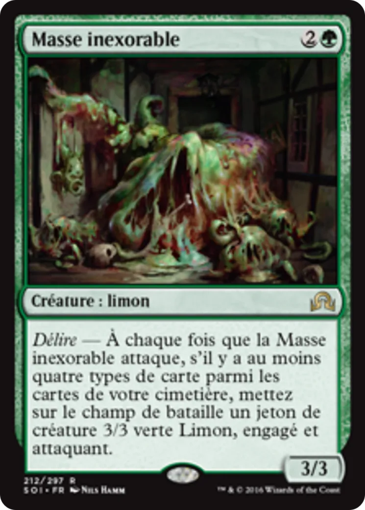 Masse inexorable — Shadows over Innistrad — Magic: The Gathering