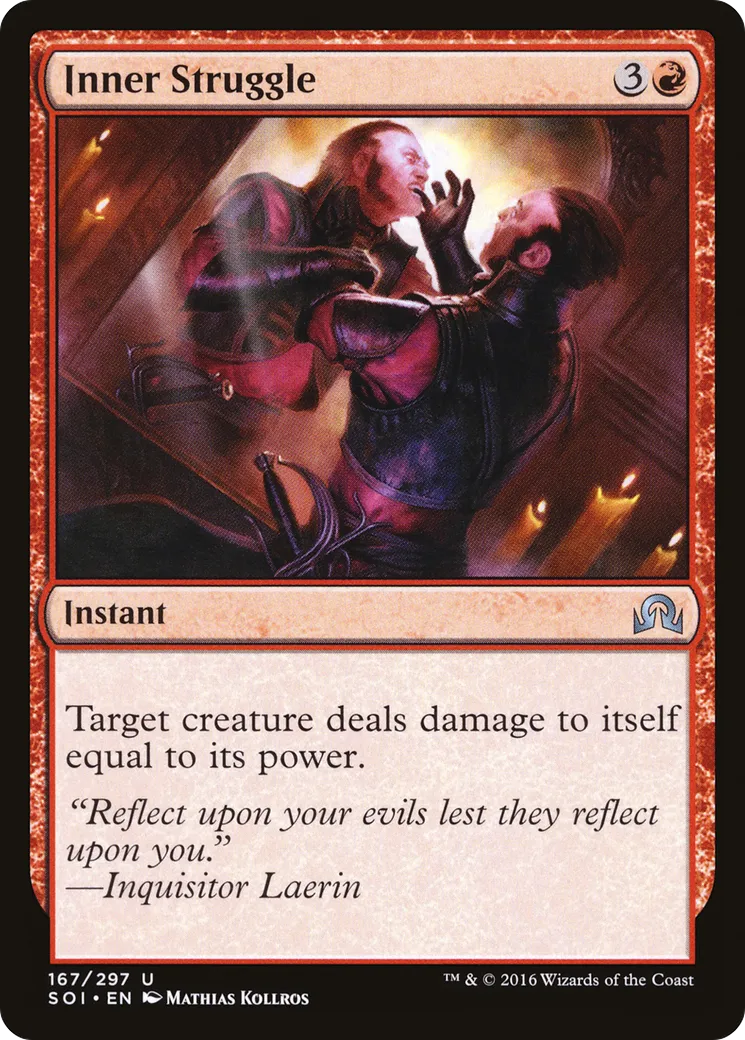 Inner Struggle — Shadows over Innistrad — Magic: The Gathering
