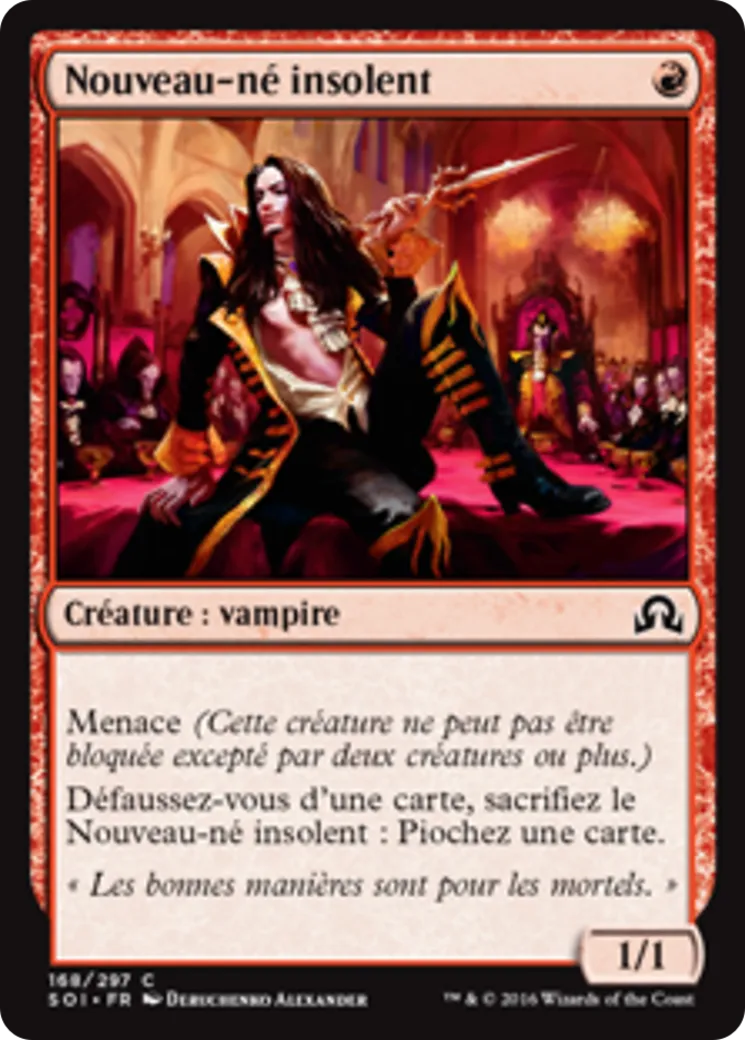 Nouveau-né insolent — Shadows over Innistrad — Magic: The Gathering