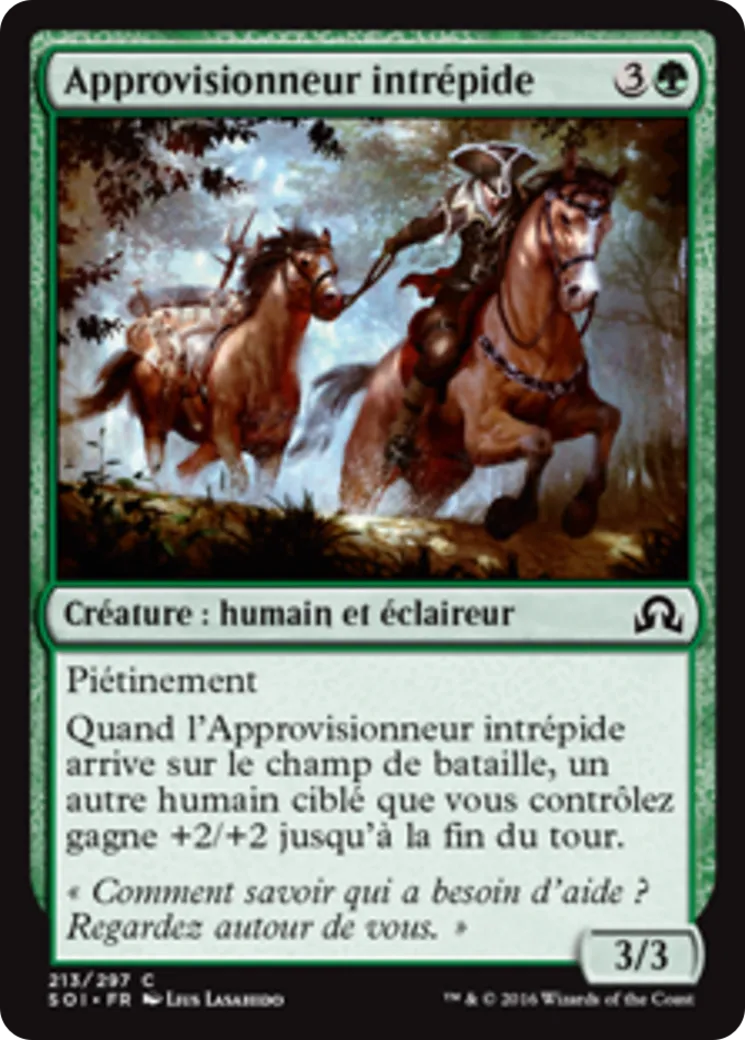 Approvisionneur intrépide — Shadows over Innistrad — Magic: The Gathering