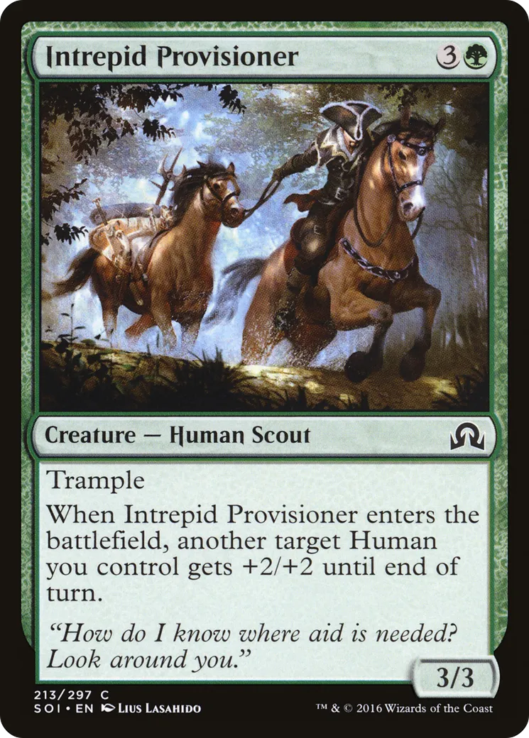 Approvisionneur intrépide — Shadows over Innistrad — Magic: The Gathering