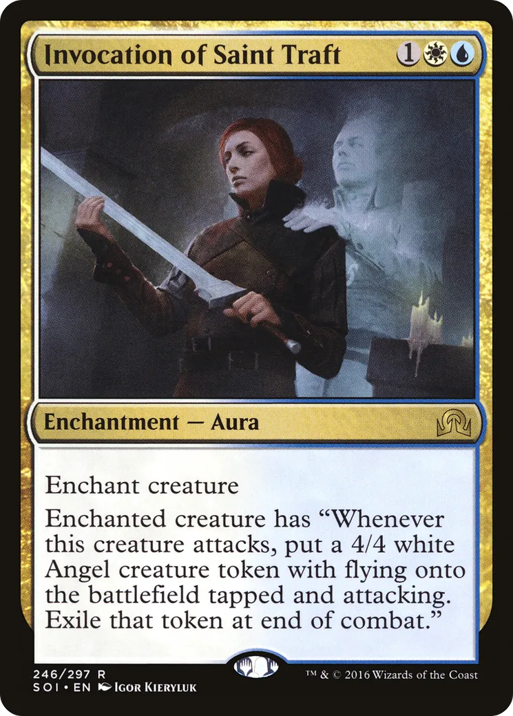 Invocation of Saint Traft — Shadows over Innistrad — Magic: The Gathering