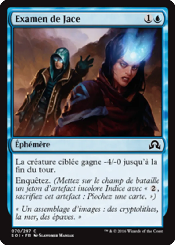 Examen de Jace — Shadows over Innistrad — Magic: The Gathering