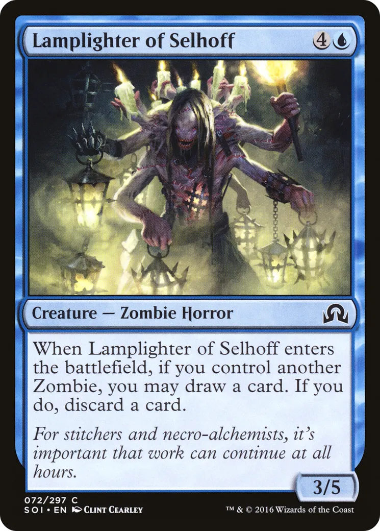Lamplighter of Selhoff — Shadows over Innistrad — Magic: The Gathering