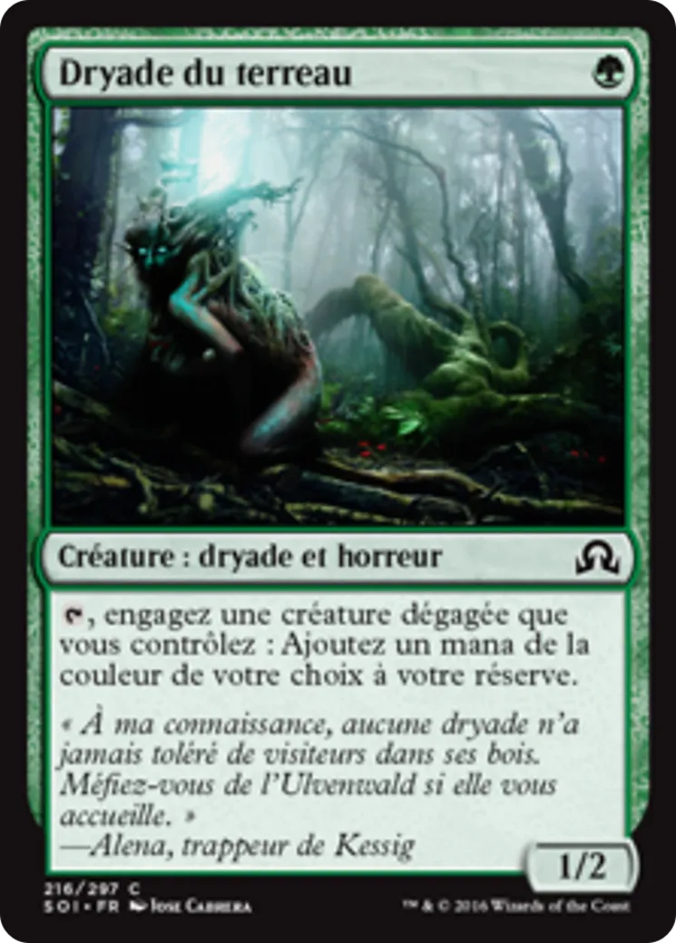 Dryade du terreau — Shadows over Innistrad — Magic: The Gathering