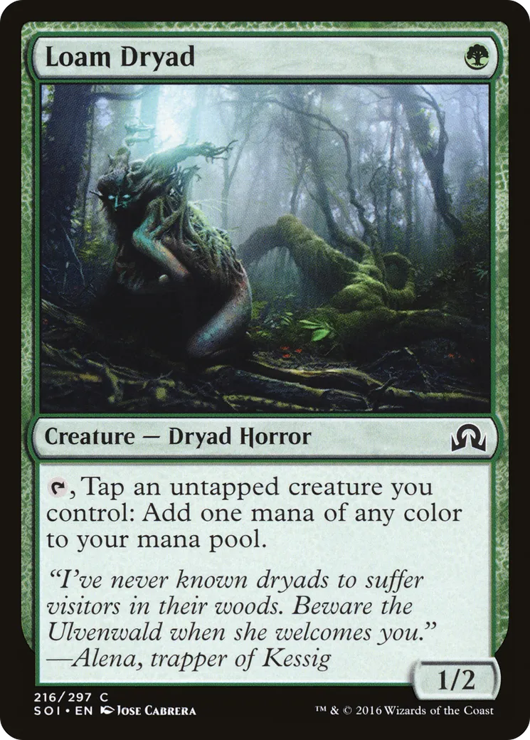 Dryade du terreau — Shadows over Innistrad — Magic: The Gathering