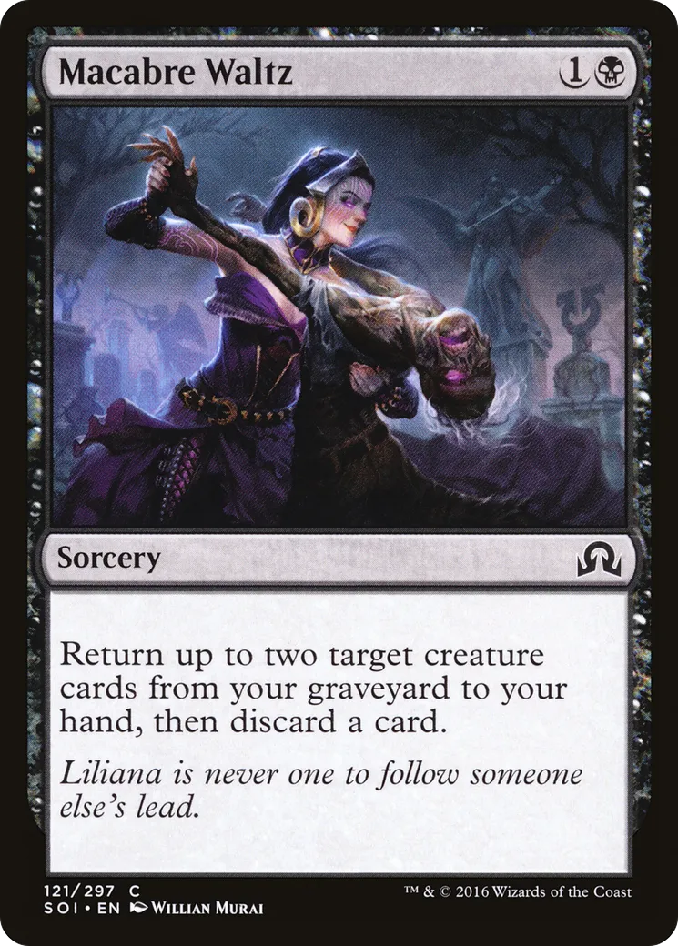 Macabre Waltz — Shadows over Innistrad — Magic: The Gathering