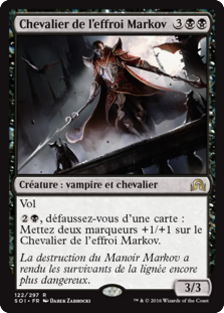Chevalier de l'effroi Markov — Shadows over Innistrad — Magic: The Gathering