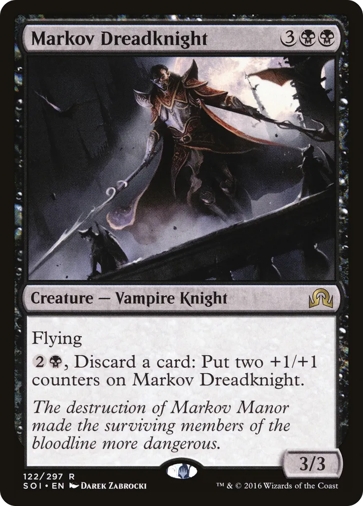 Markov Dreadknight — Shadows over Innistrad — Magic: The Gathering