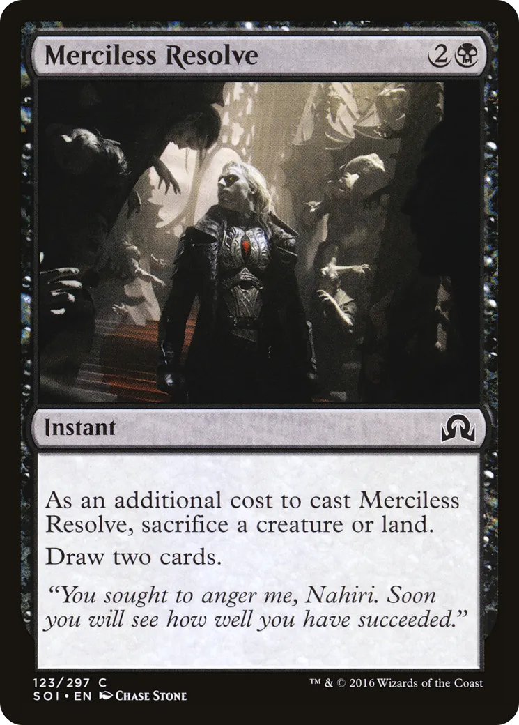 Merciless Resolve — Shadows over Innistrad — Magic: The Gathering