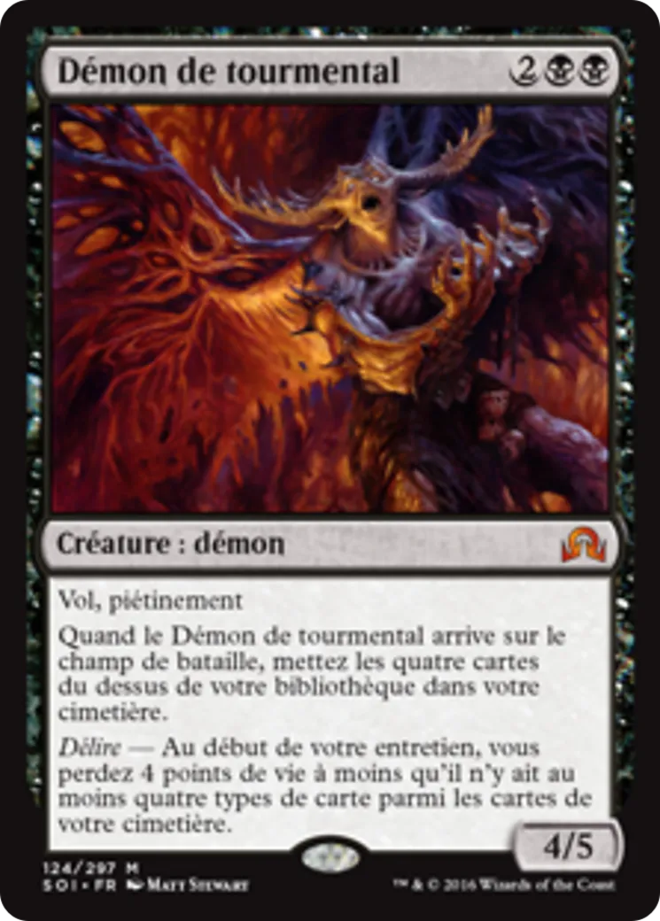 Démon de tourmental — Shadows over Innistrad — Magic: The Gathering