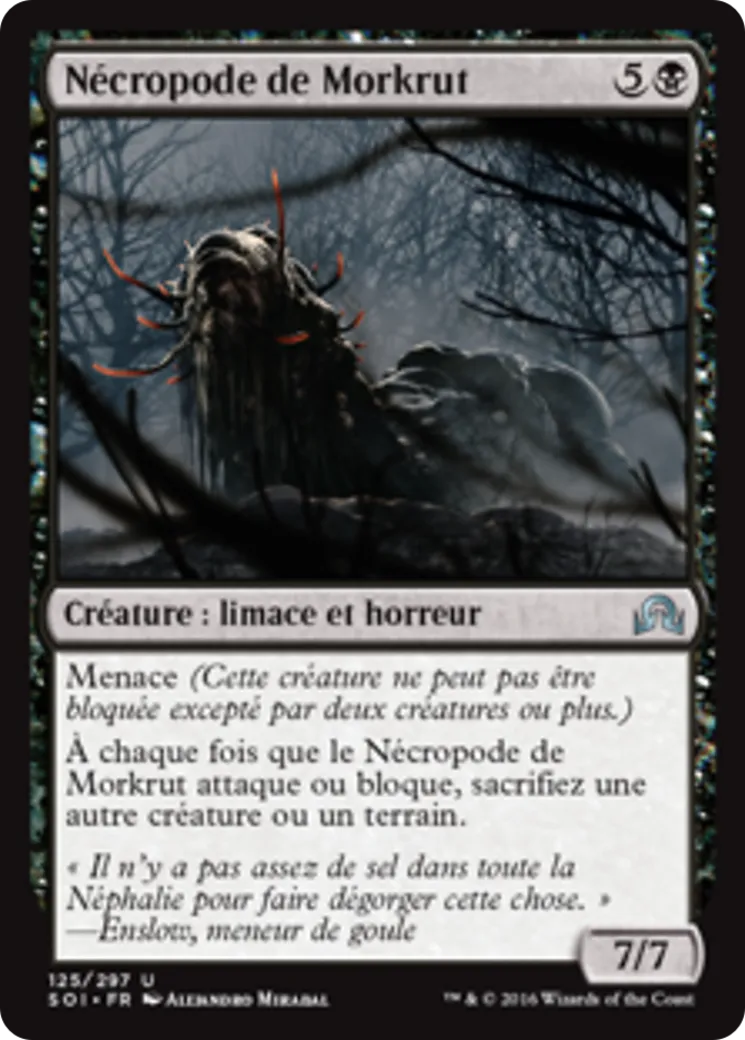 Nécropode de Morkrut — Shadows over Innistrad — Magic: The Gathering