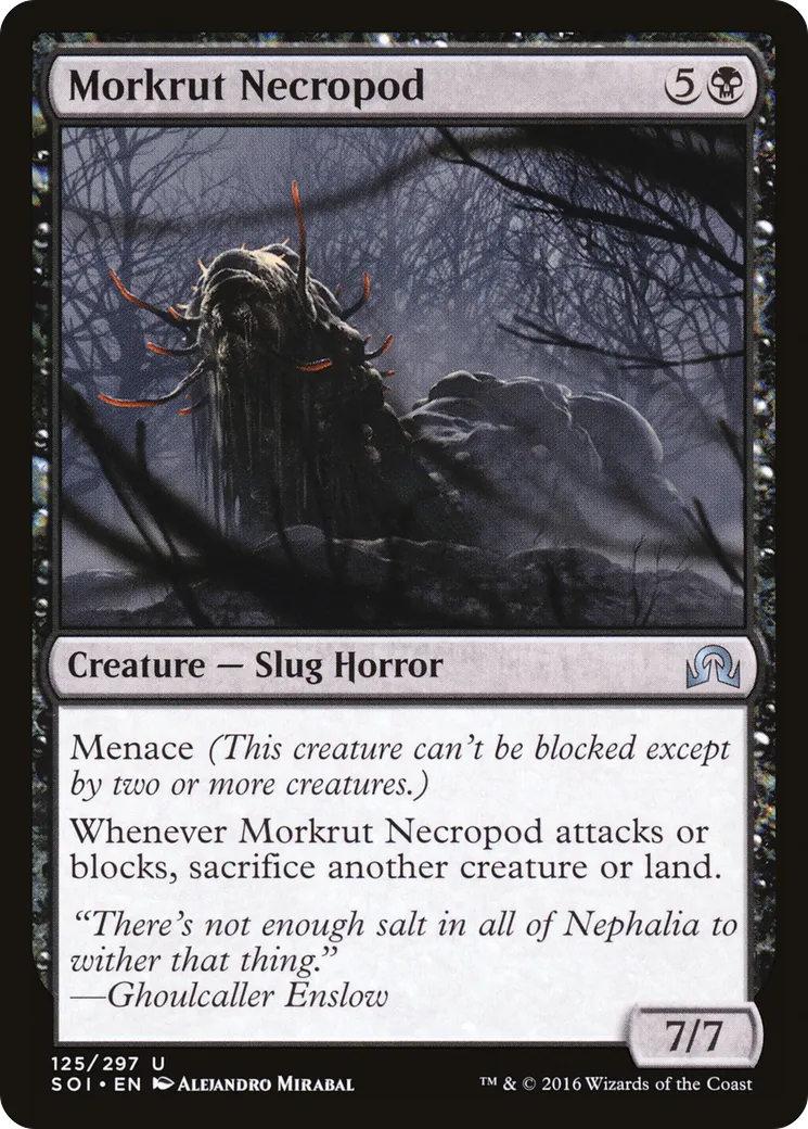 Nécropode de Morkrut — Shadows over Innistrad — Magic: The Gathering