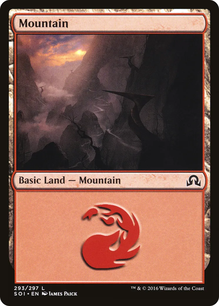 Mountain — Shadows over Innistrad — Magic: The Gathering