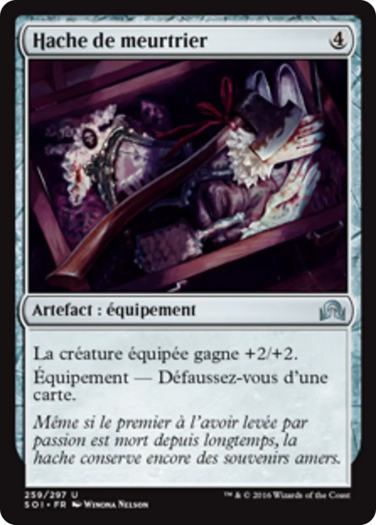 Hache de meurtrier — Shadows over Innistrad — Magic: The Gathering