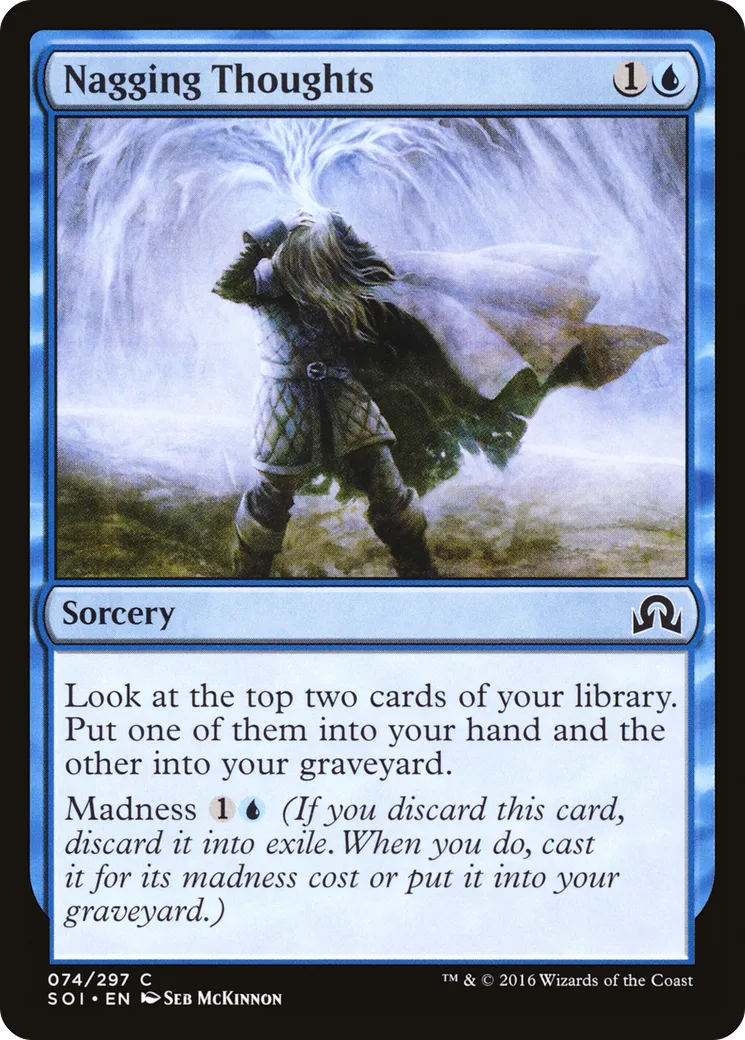Pensées tenaces — Shadows over Innistrad — Magic: The Gathering