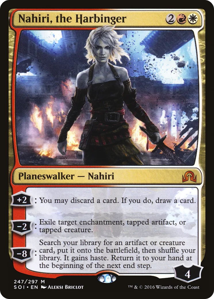 Nahiri, the Harbinger — Shadows over Innistrad — Magic: The Gathering